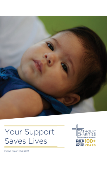 2023 Catholic Charities New York Fall Impact Report