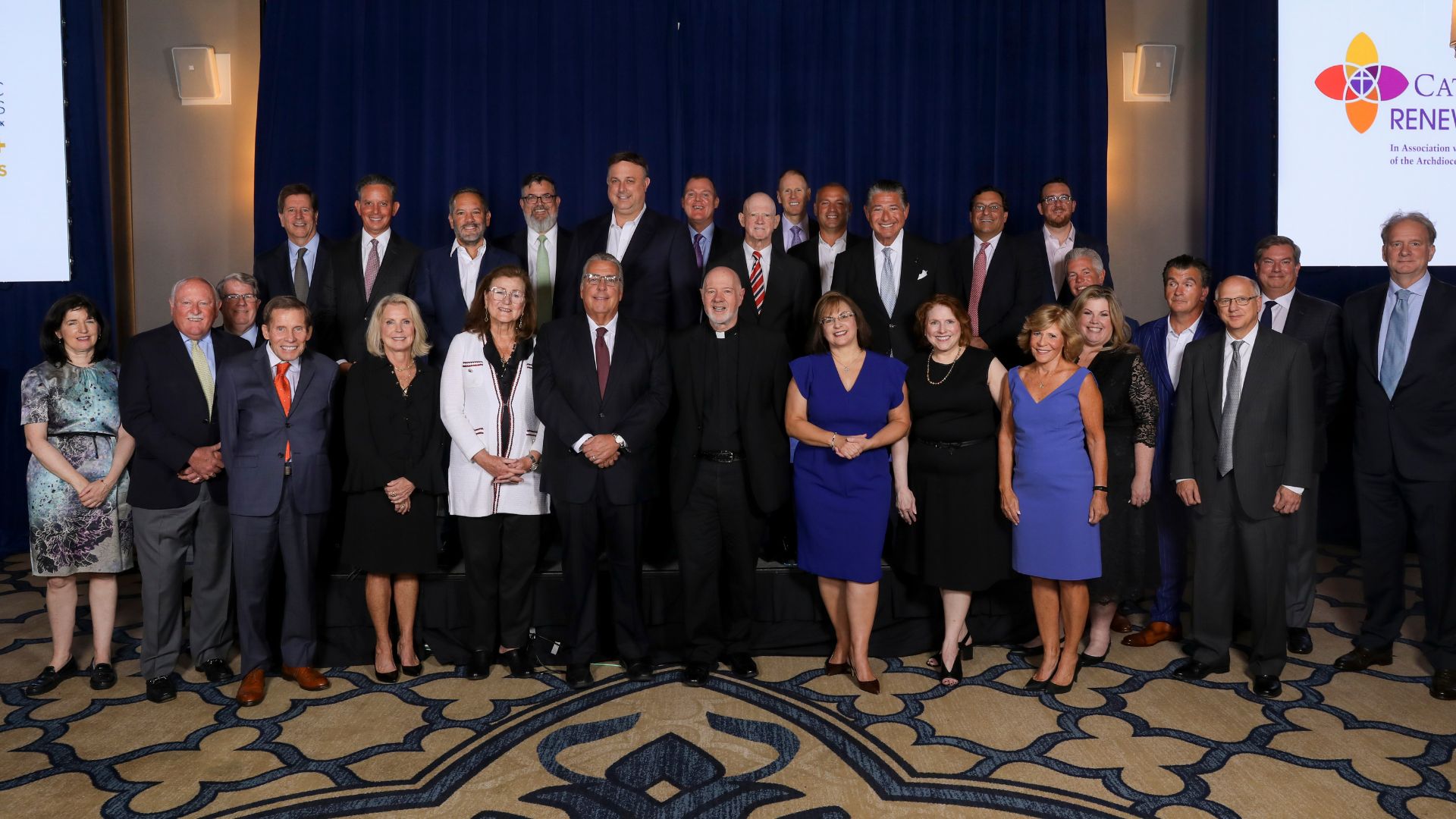 At the New York Athletic Club, Catholic Renewal's annual event for Catholic Charities New York