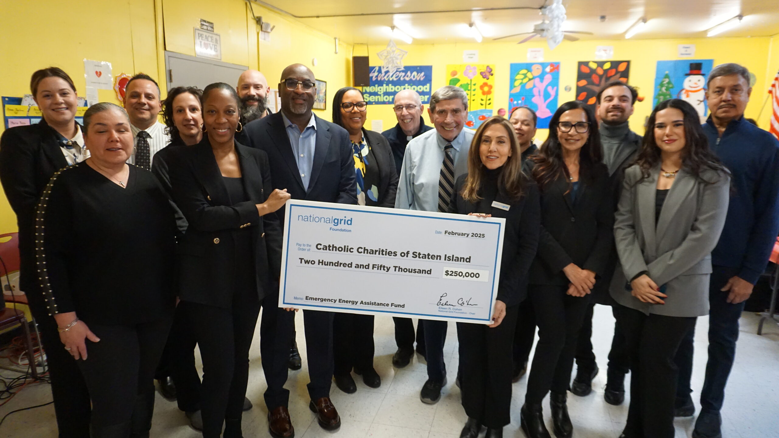 Catholic Charities of Staten Island Partners with National Grid Foundation to Provide Heating Relief for Staten Island Residents 