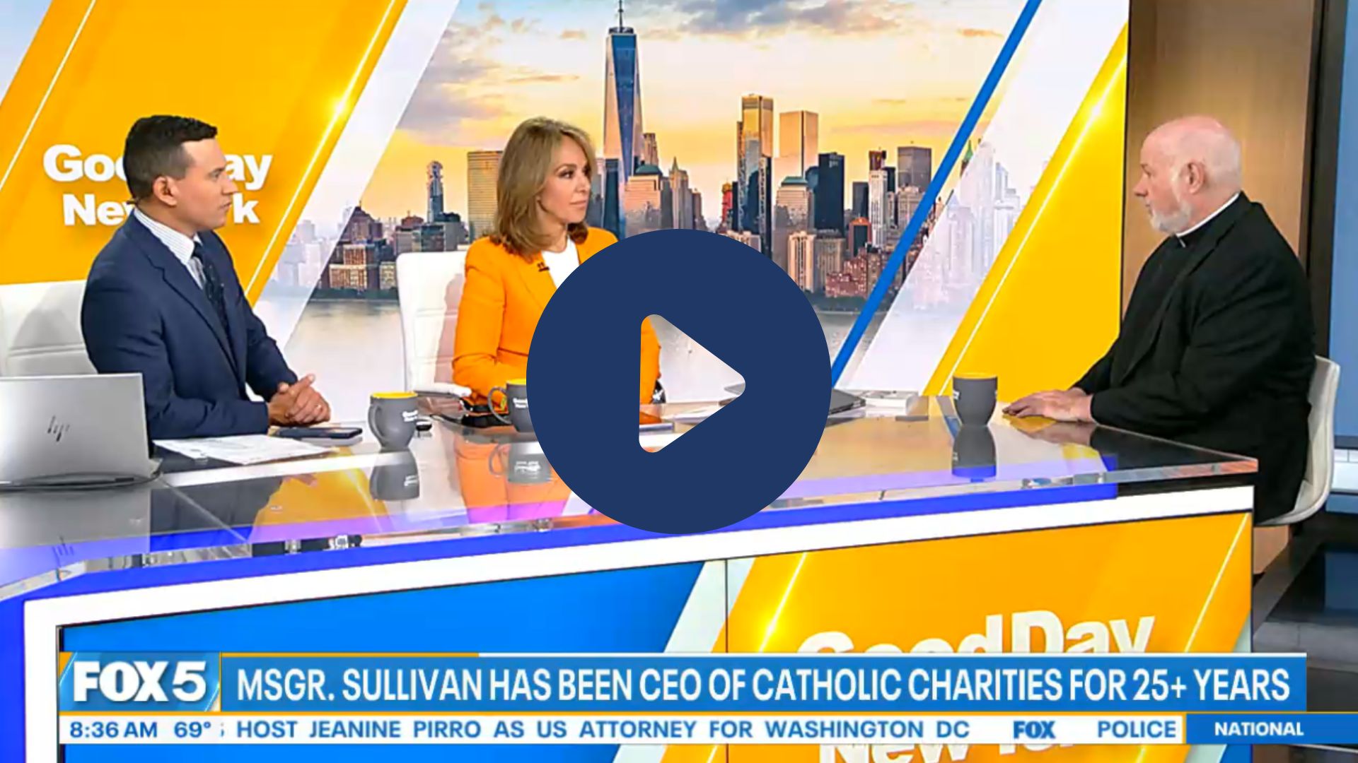 Watch Monsignor Sullivan on Good Day New York