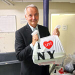 Lay leader J. Antonio Fernández at the Catholic Charities headquarters in New York, leading efforts to serve immigrants and vulnerable communities.