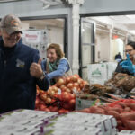 J. Antonio Fernandez at St. Joseph and the Holy Family turkey distribution event in November 2025.