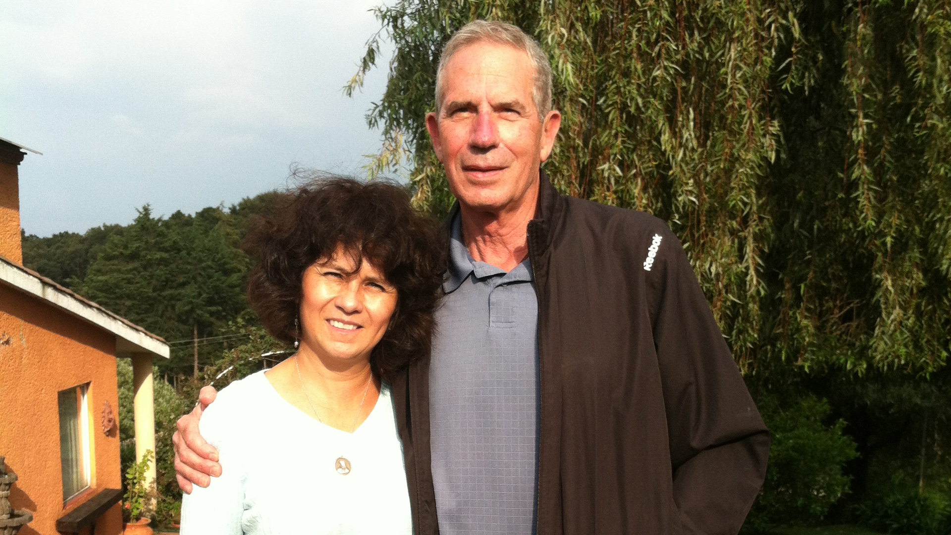 COL(R) Patrick Toffler, a Catholic Charities monthly donor, with his wife.