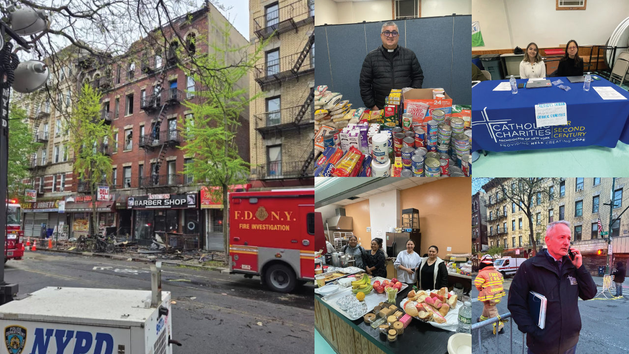 Catholic Charities of New York Emergency Response Bronx Fire