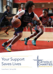 2026 Catholic Charities Spring Impact Report Cover