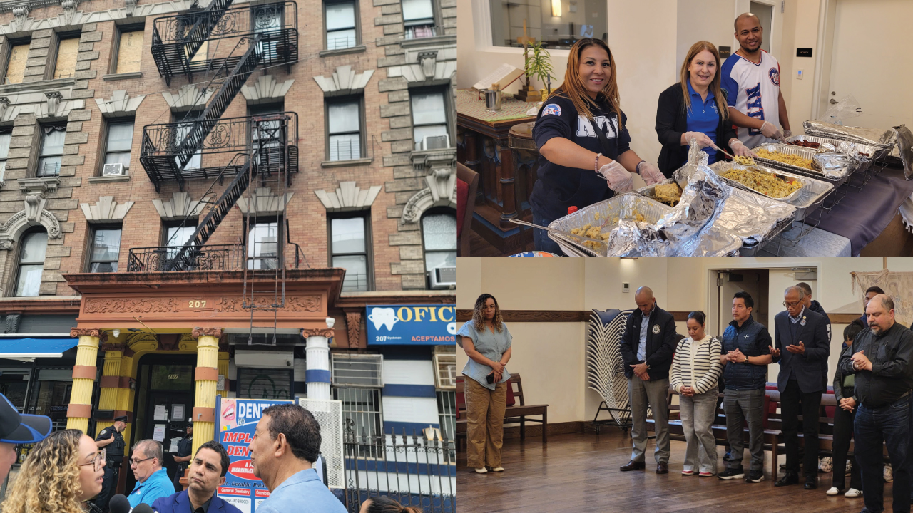 Catholic Charities of New York responding to the deadly Inwood apartment fire in Manhattan.