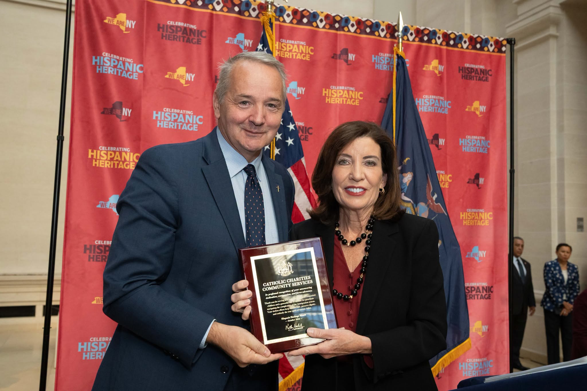 Catholic Charities of New York honored by Governor Kathy Hochul and El Diario