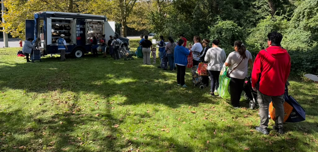 Catholic Charities of New York and Meals on Main Street Team Up for a Mobile Food Pantry in Yonkers